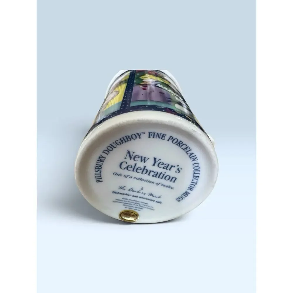 Pillsbury Doughboy Danbury Mint Collector Mug January 2001